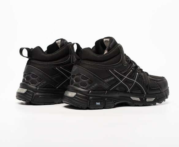 Зимние Asics Gel Kahana 8 Hi black черные. Вид 4